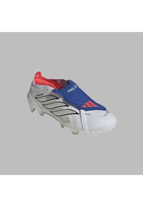 Guayos Adidas Hombre Predator Elite Con Lengüeta Plegable FG - Blanco