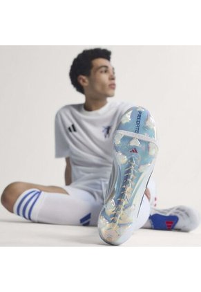 Guayos Adidas Hombre Predator Elite Con Lengüeta Plegable FG - Blanco