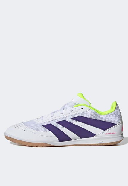 Guayo Blanco-Violeta-Amarillo Neón adidas Performance Predator Club IN