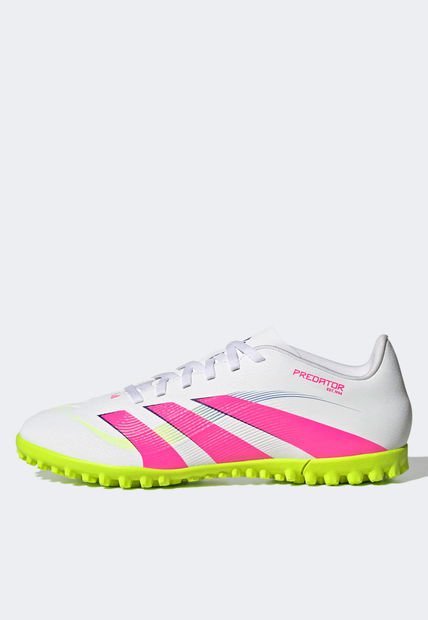 Guayo Blanco-Fucsia-Amarillo Neón adidas Performance Predator Club TF