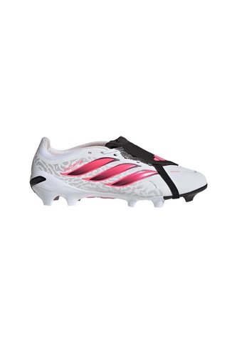 Guayos Fútbol Rosa Adidas Predator League Lengüeta Plegable Firme Blanco adidas Performance