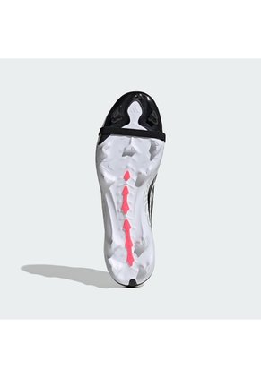 Guayos Fútbol Rosa Adidas Predator League Lengüeta Plegable Firme Blanco