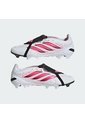 Guayos Fútbol Rosa Adidas Predator League Lengüeta Plegable Firme Blanco de adidas Performance