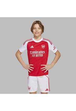 Camiseta Adidas Performance Niño Local Arsenal 25/26 - Rojo - Blanco - Fútbol | Uso Casual Y Entrenamiento
