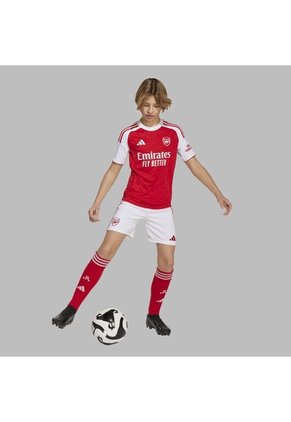 Camiseta Adidas Performance Niño Local Arsenal 25/26 - Rojo - Blanco - Fútbol | Uso Casual Y Entrenamiento
