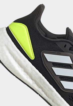 Tenis Running Negro-Blanco-Amarillo Neón adidas Performance Pureboost 22