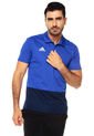 Camiseta Polo Azul adidas Performance Con 18 de adidas Performance