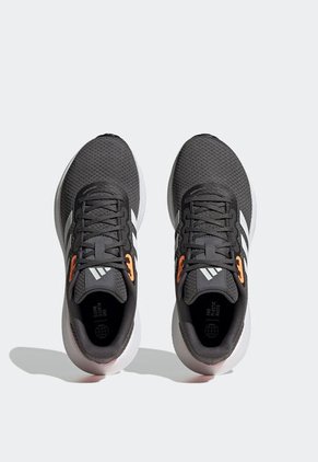 Tenis Running Gris-Blanco-Rosa adidas Performance Runfalcon 2.0