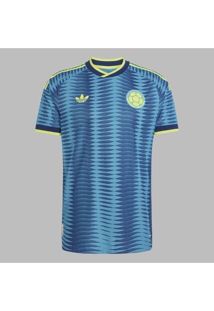 Camiseta Adidas Hombre Visitante Selección Colombia 26 Version Jugador  - Azul