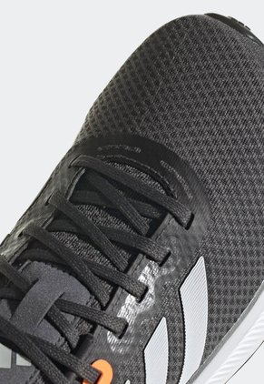 Tenis Running Gris-Blanco-Rosa adidas Performance Runfalcon 2.0