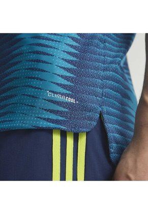 Camiseta Adidas Hombre Visitante Selección Colombia 26 Version Jugador  - Azul