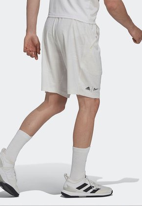 Pantaloneta Blanco adidas Performance Tennis London Knit Ergo