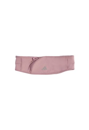 Bolso Negro Adidas Cinturón De Running Multibolsillo Morado
