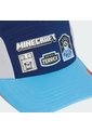 Gorra Azul Adidas Jockey Minecraft Gris de adidas Performance
