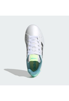 Tenis Rosado Adidas Grand Court 3.0 Niñas Blanco