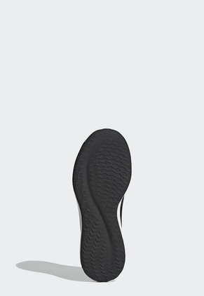Tenis Running Negro-Coral-Blanco adidas Performance Fluidstreet