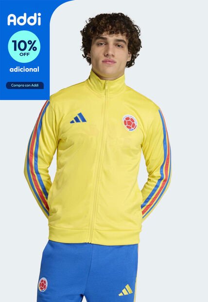 Chaqueta adidas Performance ADN de Colombia Amarillo
