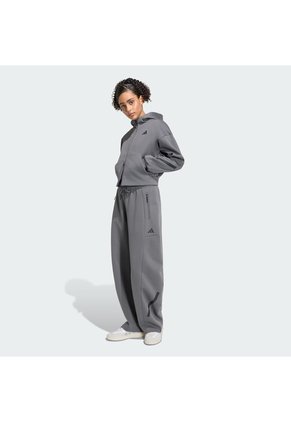 Buzos Y Súeteres Gris Adidas Buzo Corto Z.N.E. Cierre Frontal Gris
