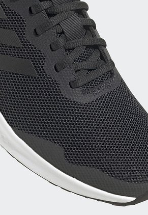 Tenis Running Negro-Coral-Blanco adidas Performance Fluidstreet