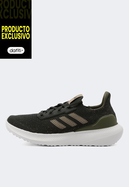 Tenis Running Azul Petróleo-Verde-Beige adidas Performance Ultra Energy