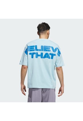 Camiseta Verde Adidas ANTHONY EDWARDS BELIEVE THAT Azul