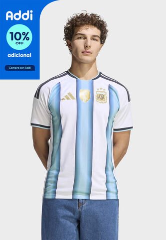 Camiseta adidas Performance Local Selección Argentina 26 Blanco adidas Performance