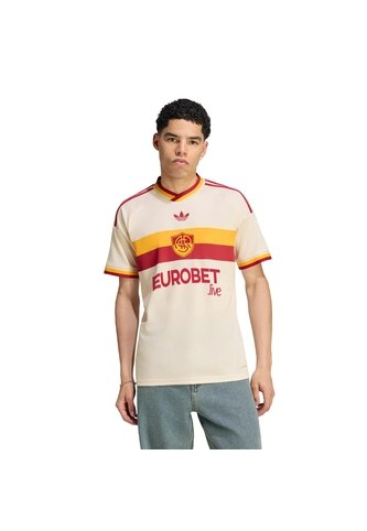 Camiseta Blanco Adidas Visitante AS Roma 26/27 Blanco adidas Performance