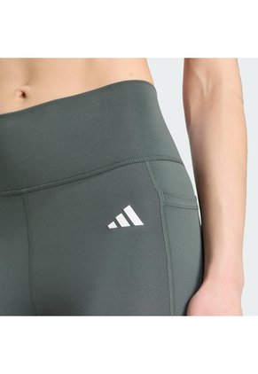 Pantalón Negro Adidas Licras Optimé Essentials Stash Con Bolsillo De 18 cm Gris