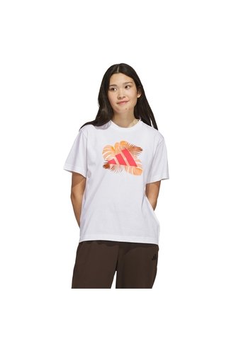 Camiseta Negro Adidas Graphic Festival-Inspired Logo Blanco adidas Performance