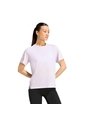 Polera Manga Corta Running Adultos Morado de adidas Performance