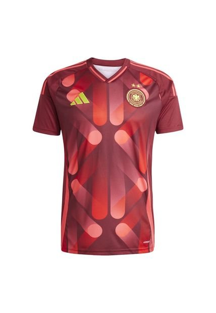 Adidas Performance Camiseta Adidas Hombre Visitante De Alemania 25 (selección Femenina)-Rojo Camiseta