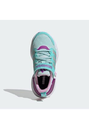 Tenis Morado Adidas Lightorama Runner Niños Celeste