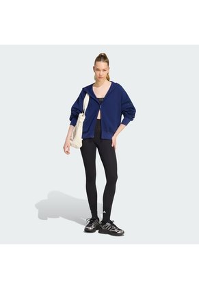 Buzos Y Súeteres Azul Adidas BUZO CON CAPUCHA SOFT LUX CIERRE Azul
