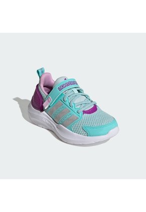 Tenis Morado Adidas Lightorama Runner Niños Celeste