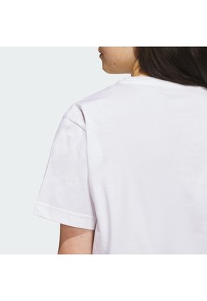 Camiseta Negro Adidas Graphic Festival-Inspired Logo Blanco