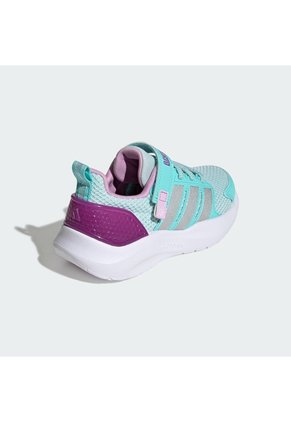 Tenis Morado Adidas Lightorama Runner Niños Celeste