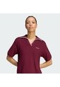 Camiseta Vinotinto Adidas Polo Graphic Seasonal Essentials Colorpop Bordada Rojo de adidas Performance