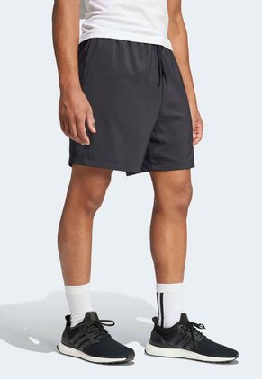 Pantaloneta adidas Sportswear Essentials Linear Logo Negro