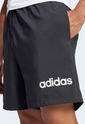 Pantaloneta adidas Sportswear Essentials Linear Logo Negro
