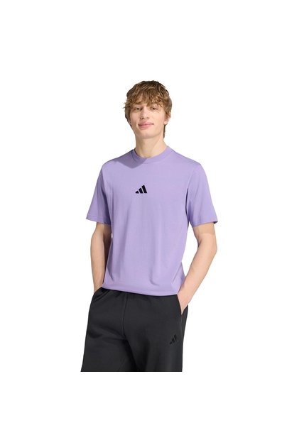 Polera Manga Corta Urbano Essentials Adultos Morado
