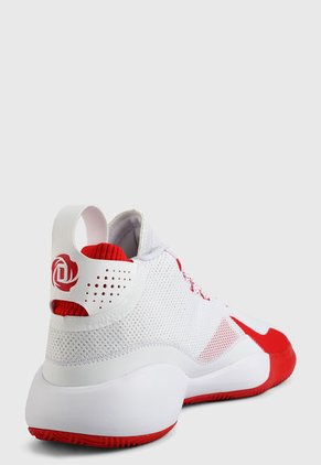 Tenis Basketball Blanco-Rojo adidas Performance D Rose 773 2020