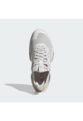 Tenis Entrenamiento Morado Adidas Rapidmove ADV 2 Mujer Blanco
