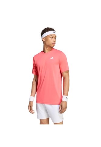 Camiseta Blanco Adidas De Tenis Club Climacool Rosa adidas Performance