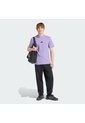 Polera Manga Corta Urbano Essentials Adultos Morado de adidas Performance