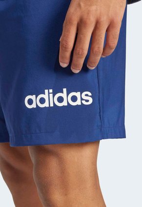 Pantaloneta adidas Sportswear Essentials Linear Logo Azul