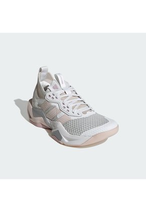 Tenis Entrenamiento Morado Adidas Rapidmove ADV 2 Mujer Blanco