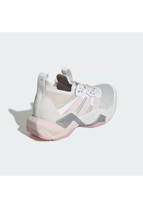 Tenis Entrenamiento Morado Adidas Rapidmove ADV 2 Mujer Blanco