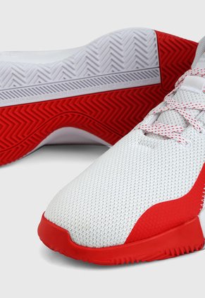 Tenis Basketball Blanco-Rojo adidas Performance D Rose 773 2020