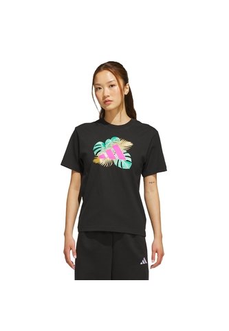 Camiseta Negro Adidas Graphic Festival-Inspired Logo Negro adidas Performance