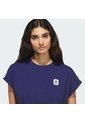 Camiseta Blanco Adidas Graphic Three Flowers Manga Corta Azul de adidas Performance